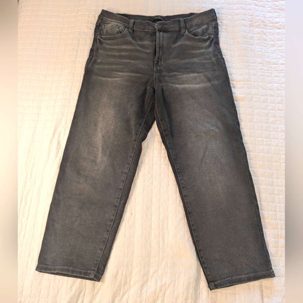 RACHEL By Rachel Roy Women High Rise Straight Black Jeans Size 32